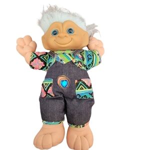 Treasure Troll Funky Vintage Collectible Doll 12" Ace Novelty Company Groovy